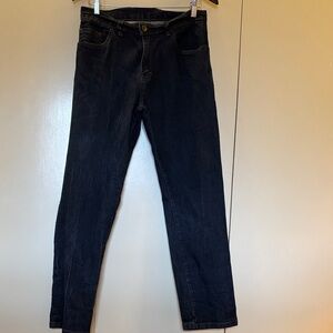 Delta Bespoke Men's Dark Jeans Waist 31